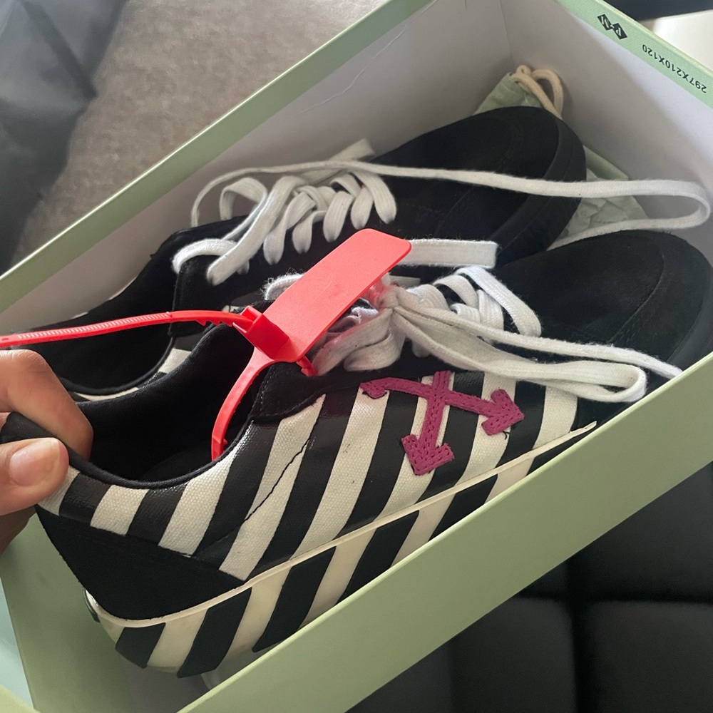 Off white sneakers